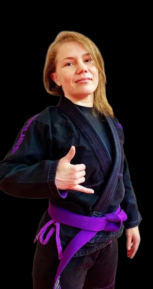 Анастасия Вяткина — тренер клуба Belyaev Jiu-Jitsu