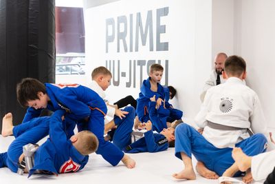 Зал Prime Jiu-Jitsu — тренировка